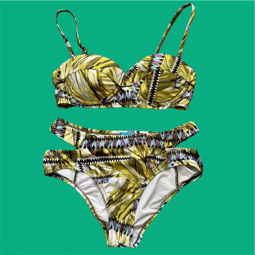 River Island High Waist Bikini